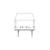 TBB 192899 SEAT ASSEMBLY, S3B 36",TRACK RS,RESTRAI