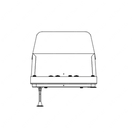 TBB 194527 SEAT ASSEMBLY, S3B 39",WALL LS,RESTRAIN