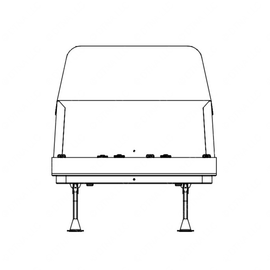 TBB 194875 SEAT ASSEMBLY, S3B 39",FLOOR LS,LAP BEL