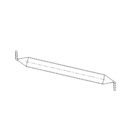 TBB 196038 BUMPER BRACE, TUBULAR, BOLTED, 26"