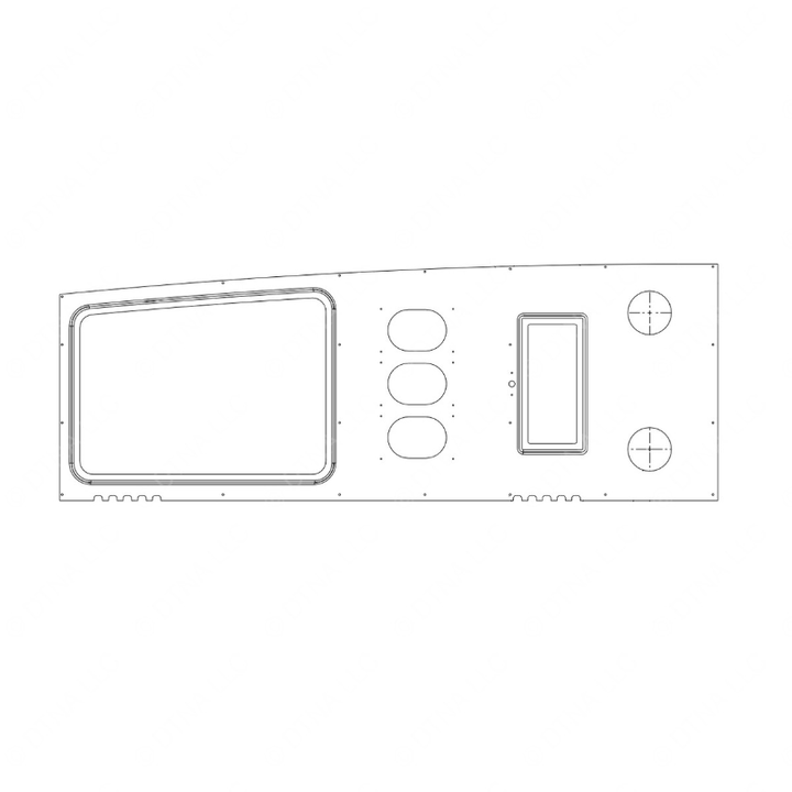 TBB 196443 LICENSE SHEET RS EXTERIOR SERVICE PART