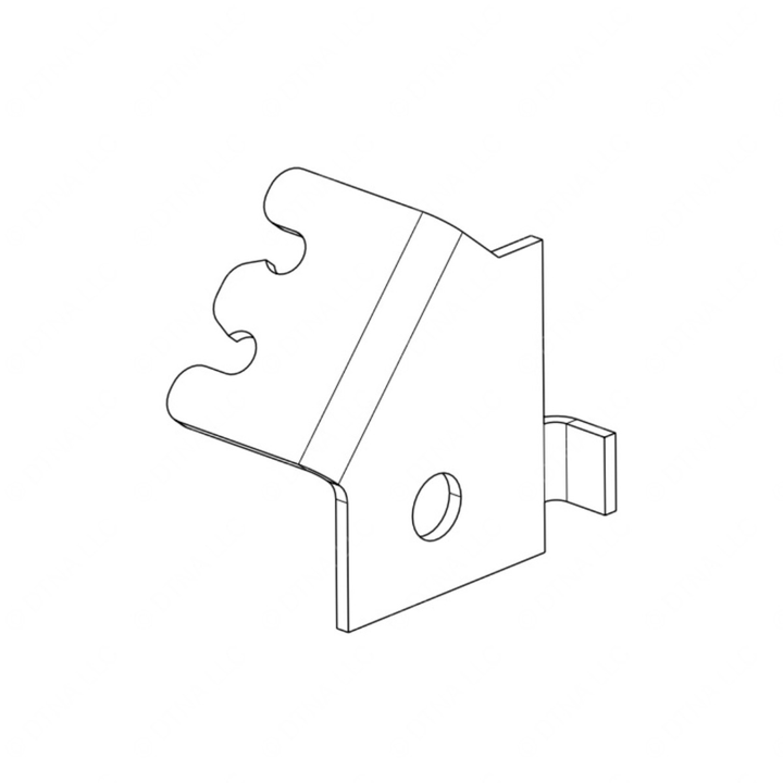 TBB 197419 BRACKET, CABLE, EXTERIOR RELEASE, ELECT