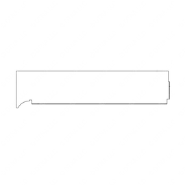 TBB 202895 WHEELHOUSE FILLER PANEL FRT RIGHT