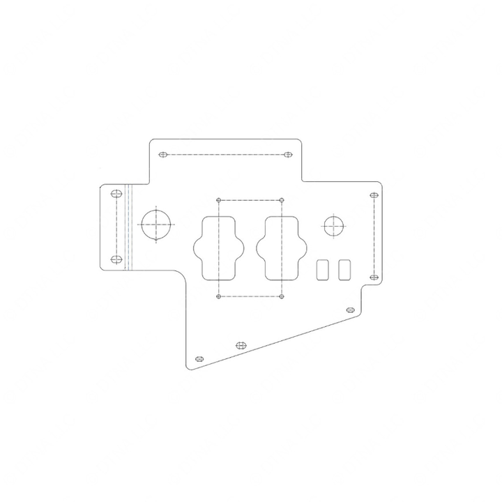 TBB 204090 PANEL-ELEC,SVCE CNTR,HDX
