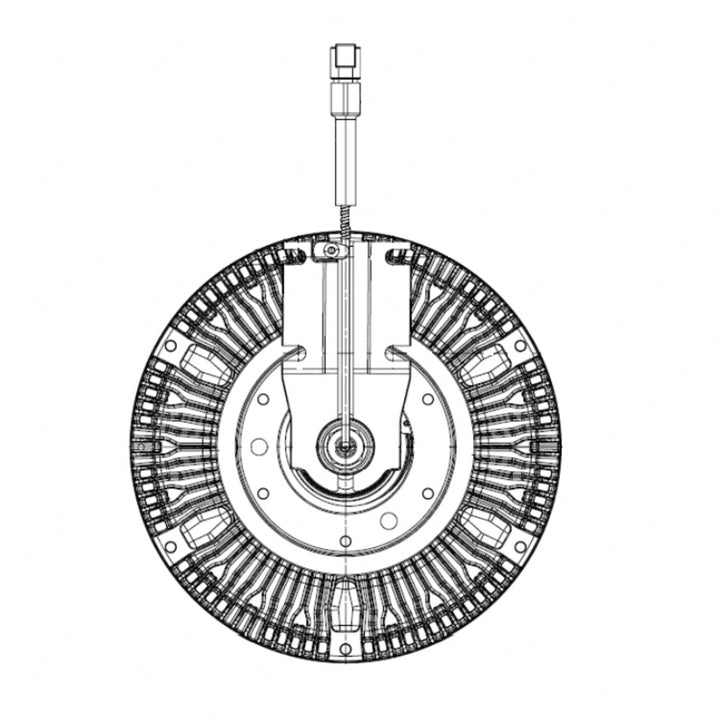 TBB 204297 CLUTCH VISCOUS ELEC ON/OFF