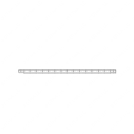 TBB 204653 DRIP RAIL, REAR STEEL
