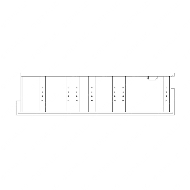 TBB 204767 DAVENPORT SHELF,WELD ASM,ISB&ISCW/BELTS