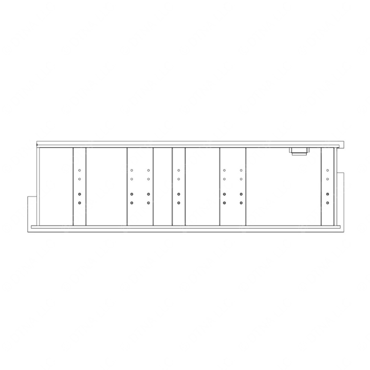 TBB 204768 DAVENPORT SHELF,WELD ASM, ISL-G