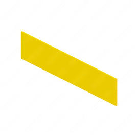 TBB 204805 STRIP, STANDEE, YELLOW, 3" X 13"