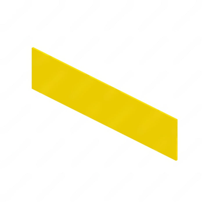 TBB 204805 STRIP, STANDEE, YELLOW, 3" X 13"