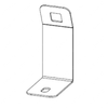 TBB 206389 BELT GUARD SUPPORT TOP HDX REAR ENG