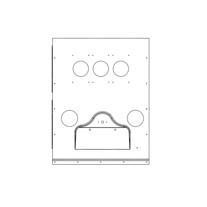 TBB 206517 PANEL LOWER, RS, REAR, OMIT REAR EMRG. D