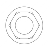 TBB 206865 NUT FLANGE 1/2-13 SERRATED SAE GRADE 8