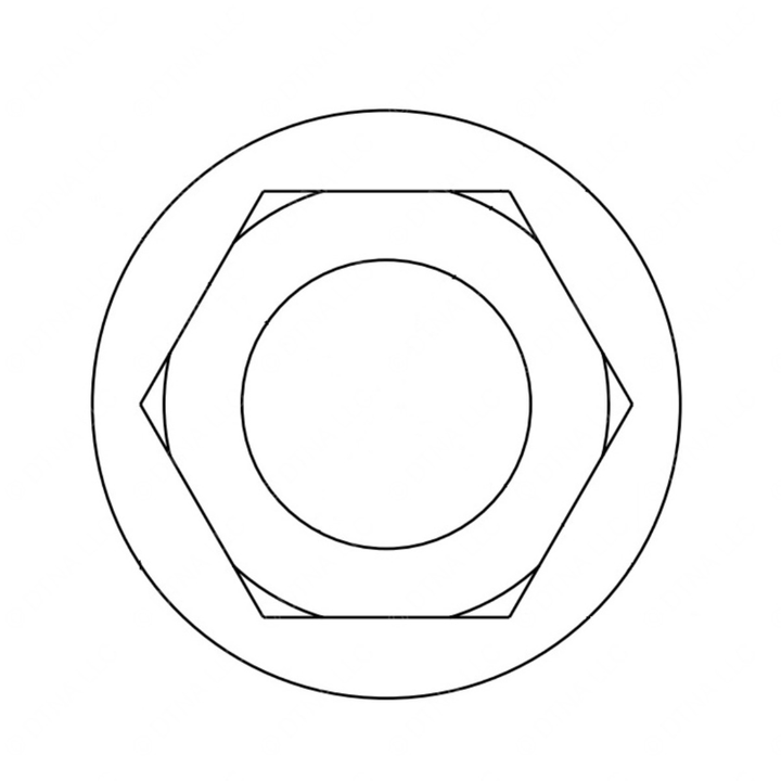 TBB 206865 NUT FLANGE 1/2-13 SERRATED SAE GRADE 8
