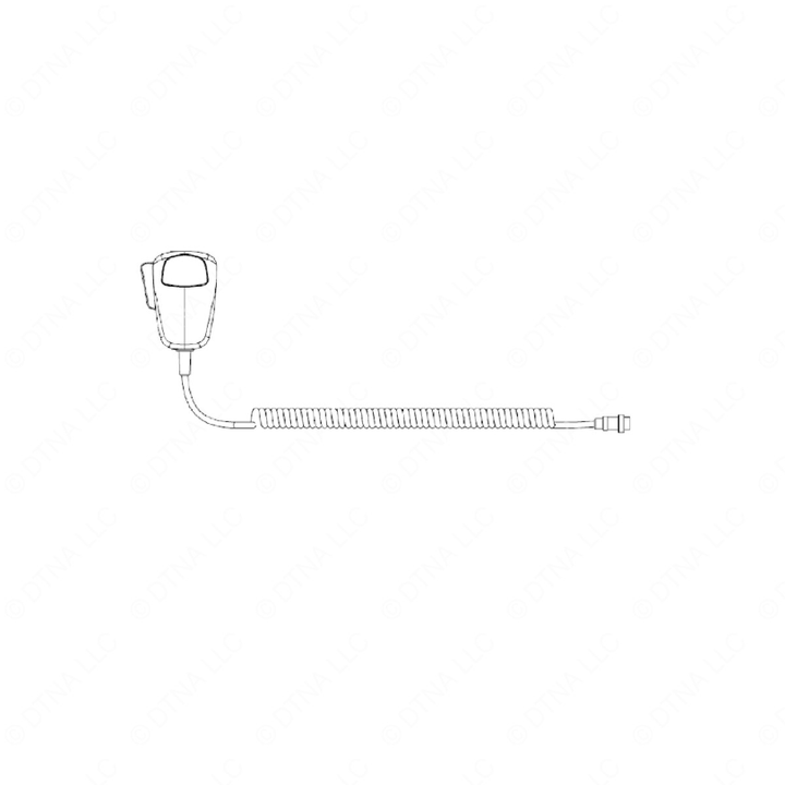 TBB 207034 MICROPHONE ASSY -HAND HELD INTEGRATED