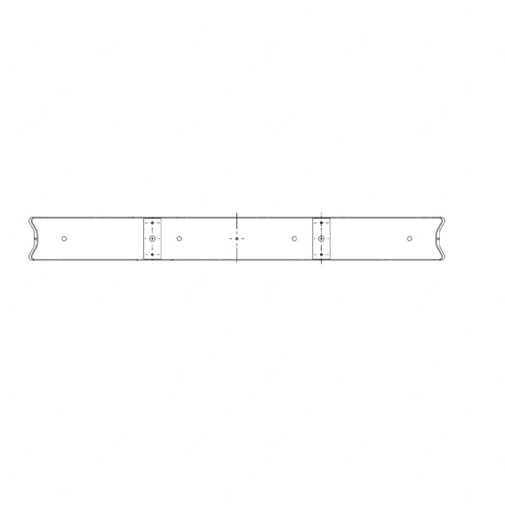 TBB 207418 BUMPER ASM, REAR, W/BACKING SENSORS