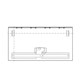 TBB 208111 BOX DOOR ASSEMBLY 67 DOOR THRU BOX