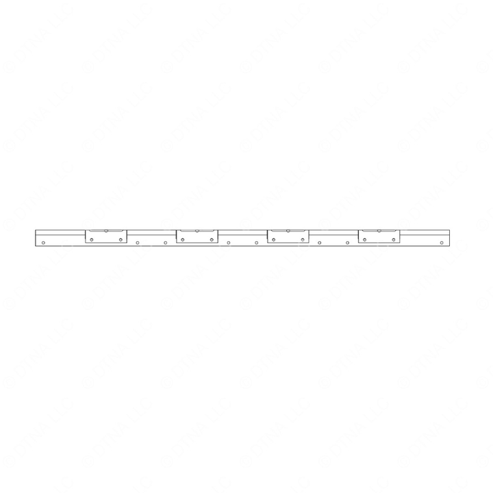 TBB 208123 GREASABLE HINGE ASSEMBLY 67 DOOR THRU