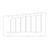 TBB 208702 REAR DPANEL UPPER EXTERIOR LEFT SIDE