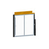 TBB 210671 DRIVERS WINDOW CLEAR STORM TEMPERED