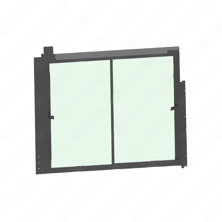 TBB 210679 DRIVERS WINDOW CLEAR STORM TEMP MILL