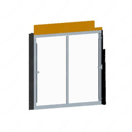 TBB 210686 DRIVERS WINDOW CLEAR LAMINATED BLACK