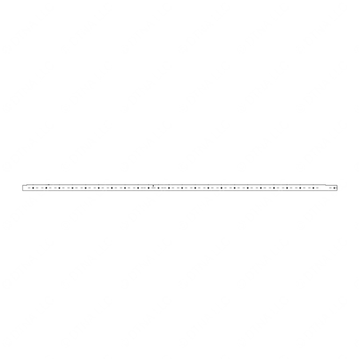 TBB 212280 REAR DOOR TRIM LS STEEL