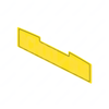 TBB 212813 LABEL DESTINATION WINDOW REAR C2 SCH
