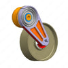 TBB 212957 TNSR PULLEY 05G/05K CMPRSR 6IN