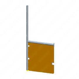 TBB 213098 STANCHION ASM BLK PADDED 30" RS