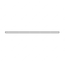 TBB 215241 TUBING SQUARE 0.083 X 2.25 X 89.75 ASM
