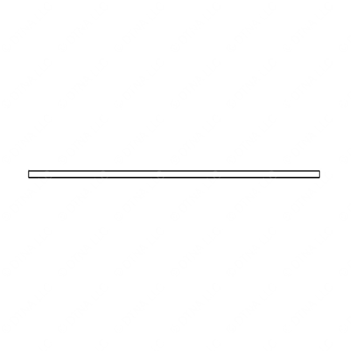 TBB 215241 TUBING SQUARE 0.083 X 2.25 X 89.75 ASM