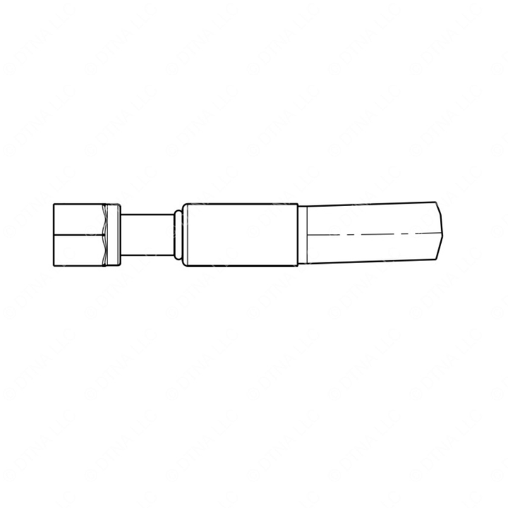 TBB 216134 REFRIGERANT HOSE 8, 1/2 STRAIGHT FEMA