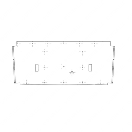 TBB 218833 HEADLINER VESTIBULE SMOOTH STATIC ROO