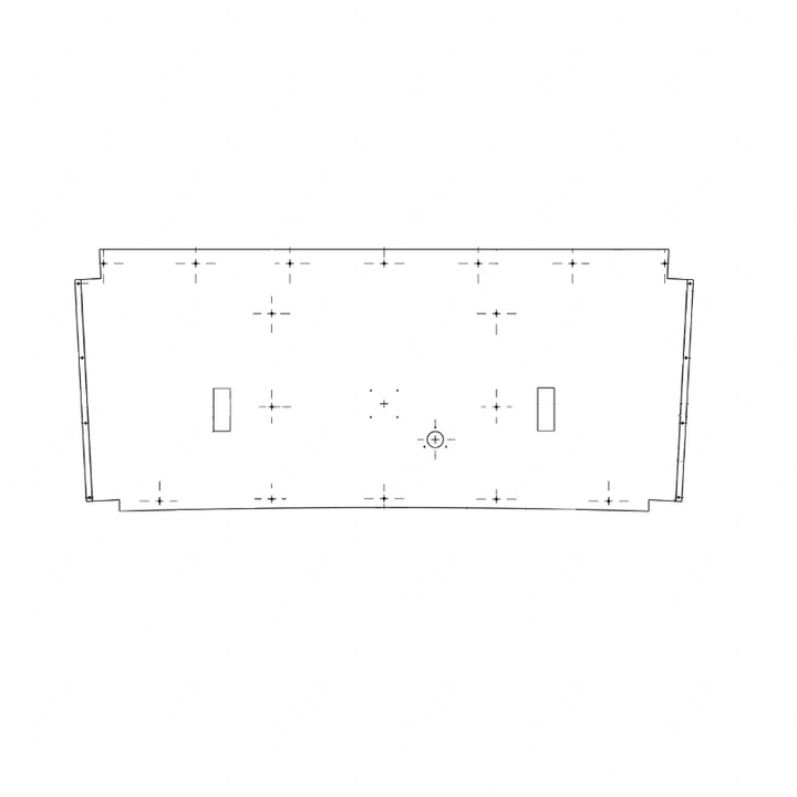 TBB 218833 HEADLINER VESTIBULE SMOOTH STATIC ROO