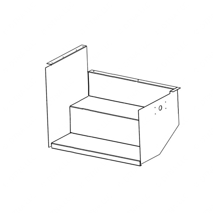 TBB 219670 STEPWELL ASM W/FLUSH MT RS LED LIGHT GM
