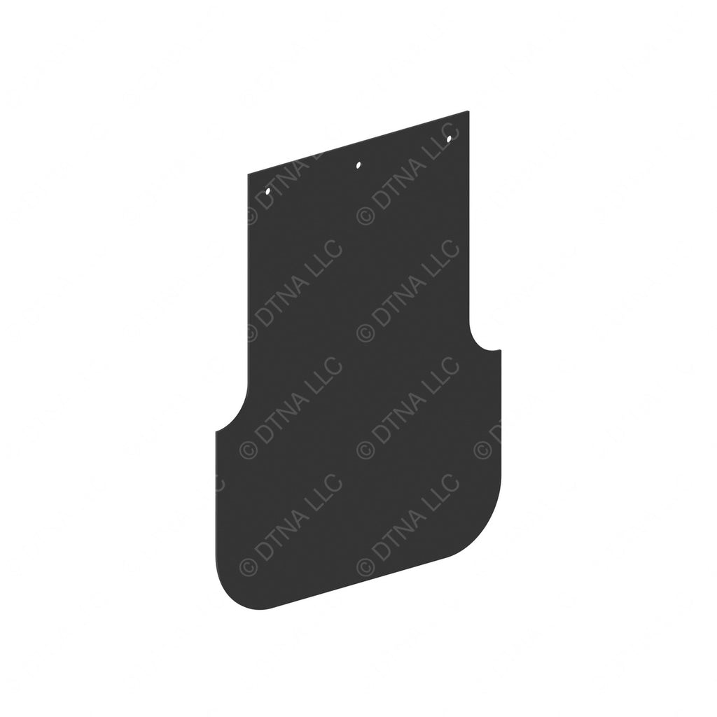 TBB 220108 MUD FLAP FRT WITHOUT LOGO