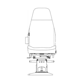 TBB 220333 DRIVER SEAT NATIONAL NS2000 MECHANICAL