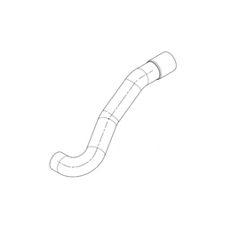 TBB 221958 HOSE - RAD, LWR, CUM, HDX