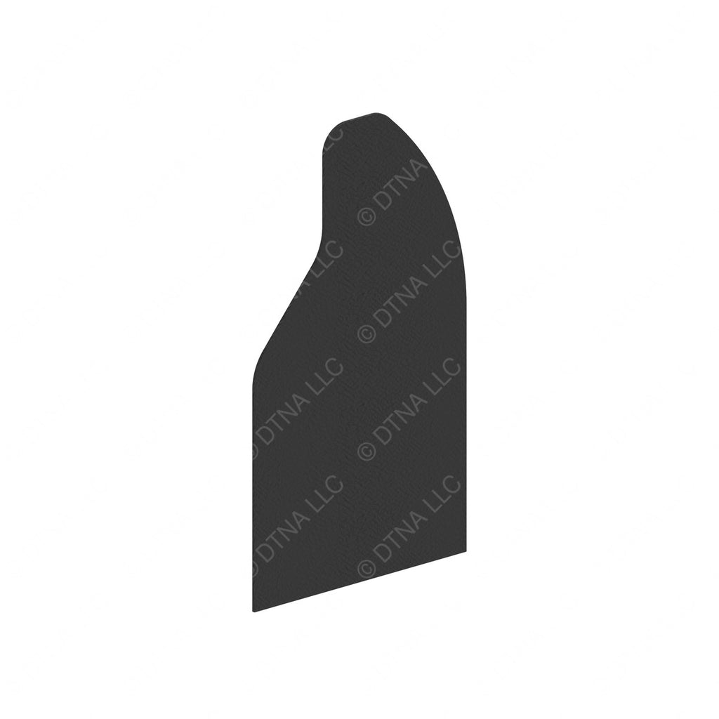 TBB 222018 MUD FLAP RS FRT 9.25W X 16.5H