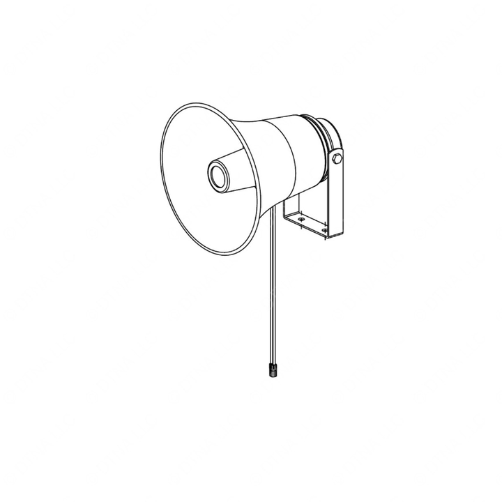 TBB 227504 PUBLIC ADDRESS HORN 8" 8OHM UNSEALED