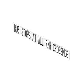 TBB 231907 DECAL BUMPER REAR