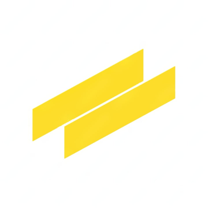 TBB 235829 SIGN BOARD ASM ID 10.5X48.5 YELLOW