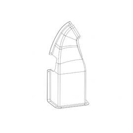 TBB 242511 A/C HOSE COVER FIELD FIX