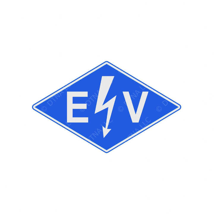 TBB 247750 LABEL EV ID DIA W/ BLU BACKGROUND
