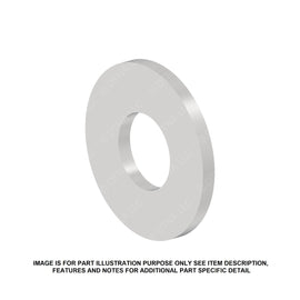 TBB 27120390 WASHER - FLAT, 1/2 STD