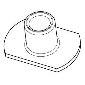 TBB 27453746 NUT - TEE BOOK RACK 1/