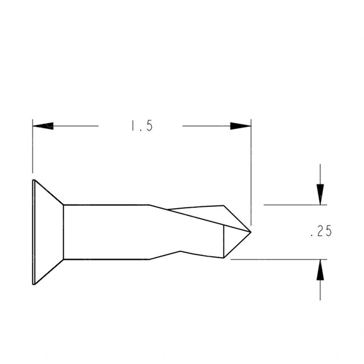 TBB 29920034 SCREW - DRILL 1/4 - 20X