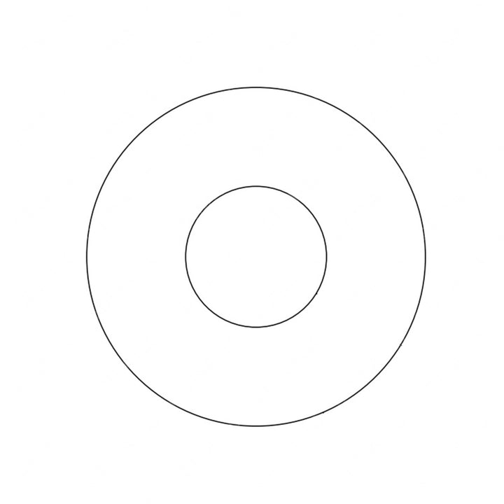 TBB 29940016 WASHER FLAT CLR ZINC