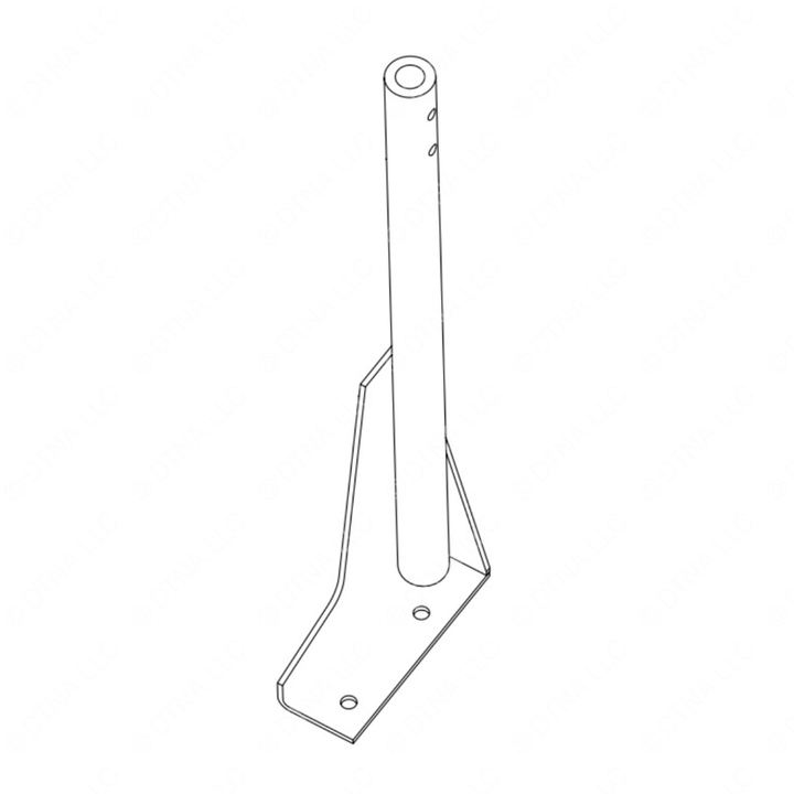 TBB 44001123 SUPPORT WELDMENT